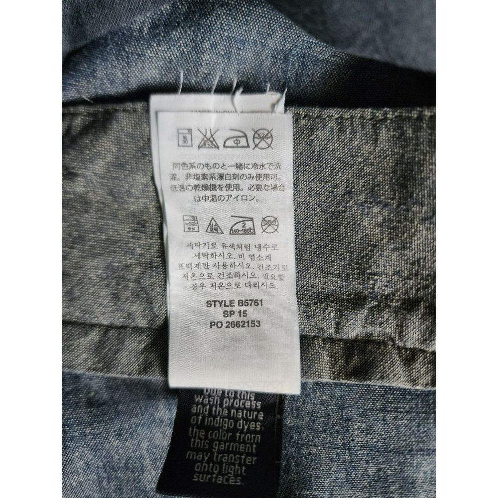 J. Crew Station Men's Stanton Indigo Striped Casual Chino Shorts Size W33 - Picture 7 of 13
